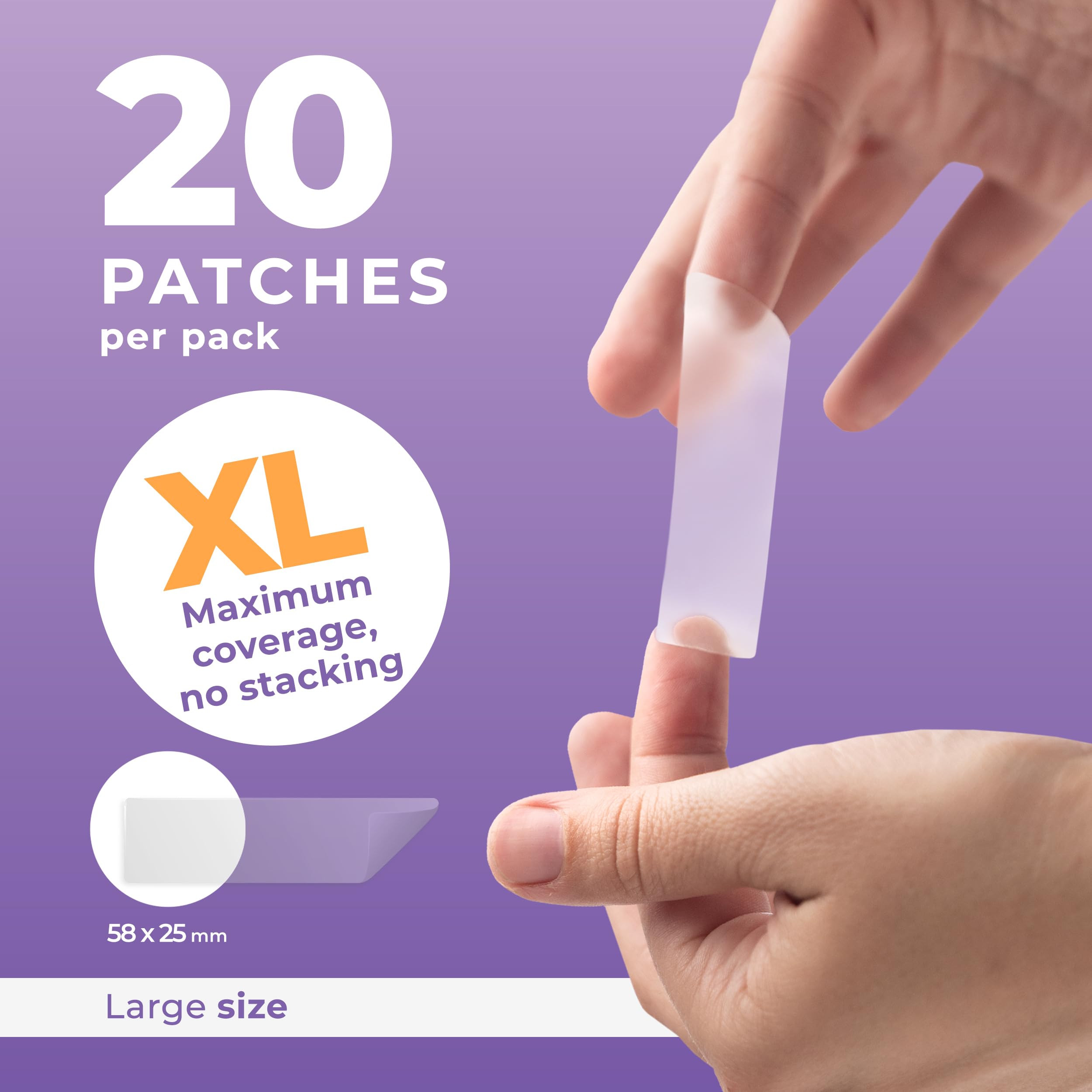 PatchRx diseño ultra-delgado, parche discreto para uso diario