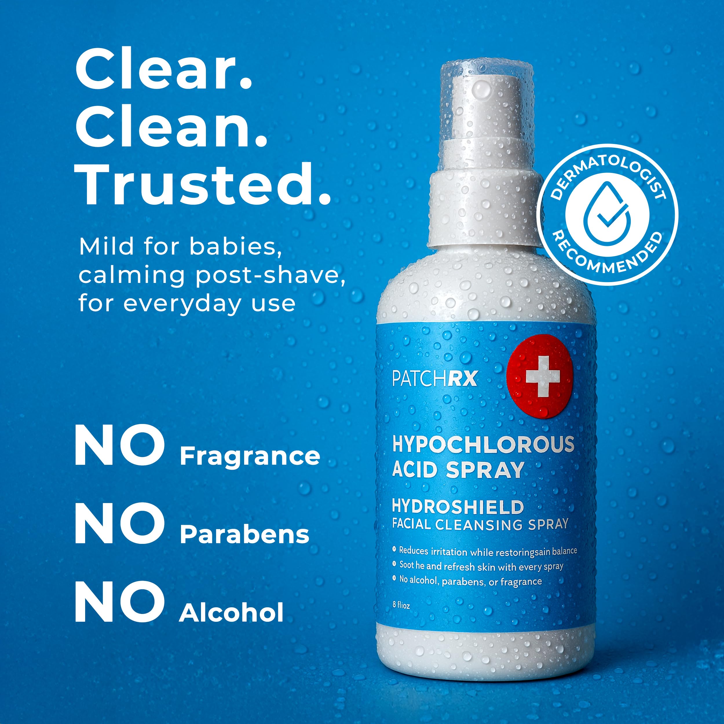 PatchRx HOCL spray travel-friendly size for on-the-go skincare