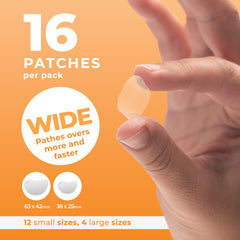 PatchRx parche hidrocoloide para frente uso diario y discreto