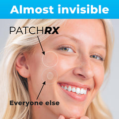 PatchRx parches hidrocoloides con arbol de te, protegen la zona afectada de irritación.