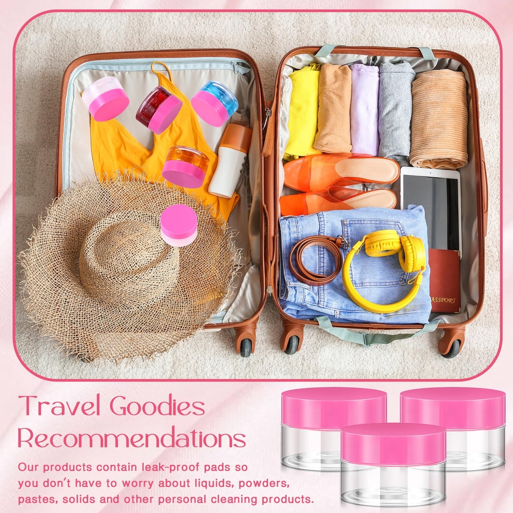 Patelai leak-proof jars with foam seal for secure travel