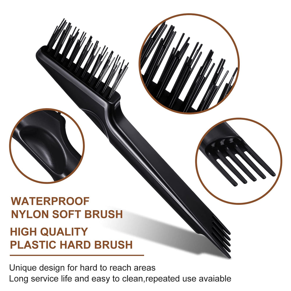 Patelai stainless steel wooden-handle brush for durable cleaning