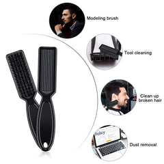 Patelai barber brush non-slip handle ensures comfortable grip