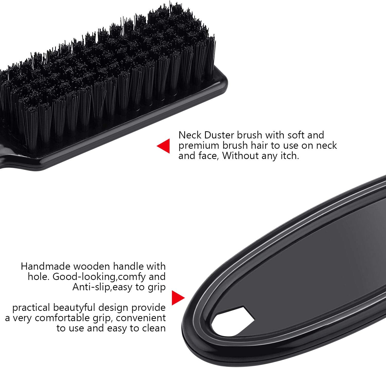 Patelai barber brush compact storage for salon or bag