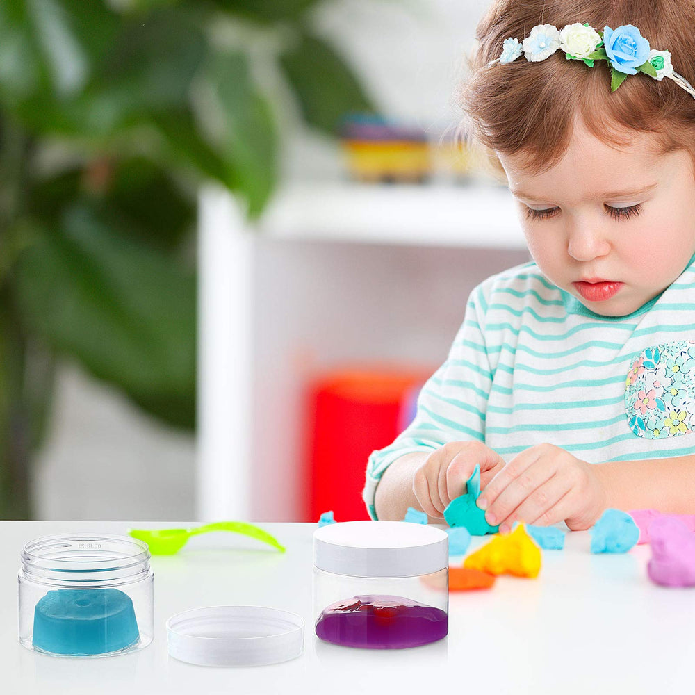 Patelai wide-mouth jars simplify filling creams, oils, and DIY mixtures.