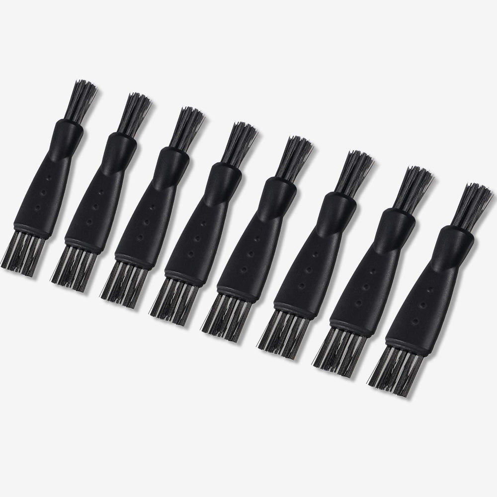 Patelai compact travel shaver cleaning brush fits in your bag for on-the-go grooming.