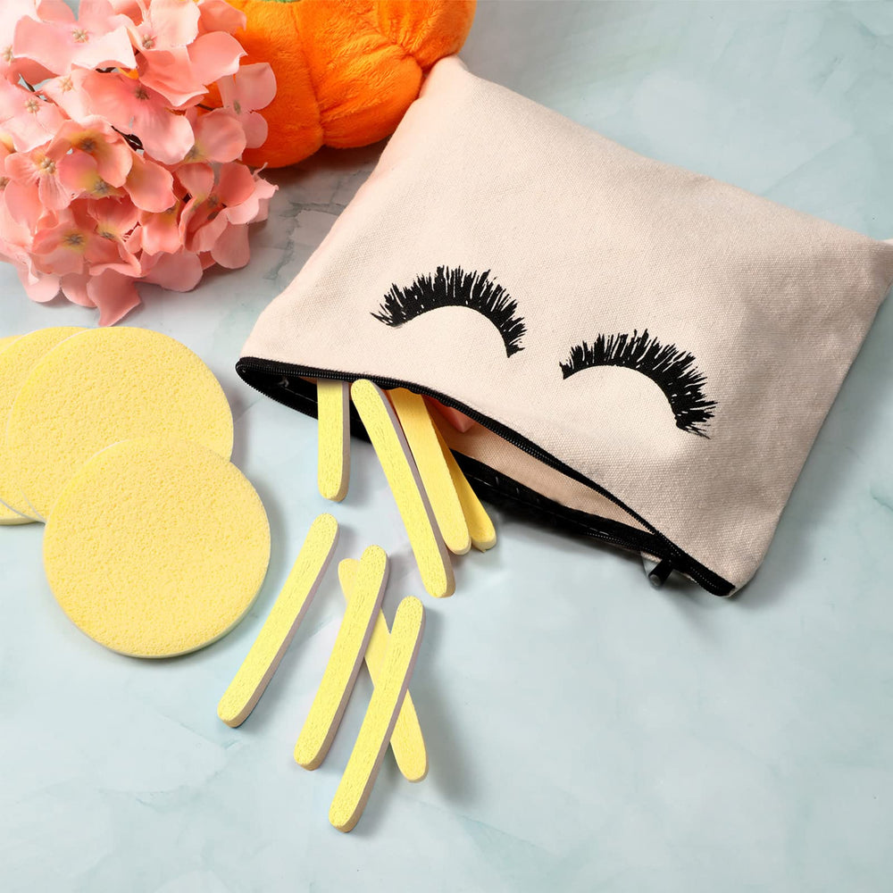 Patelai blue sponge expands to round shape for cleansing.