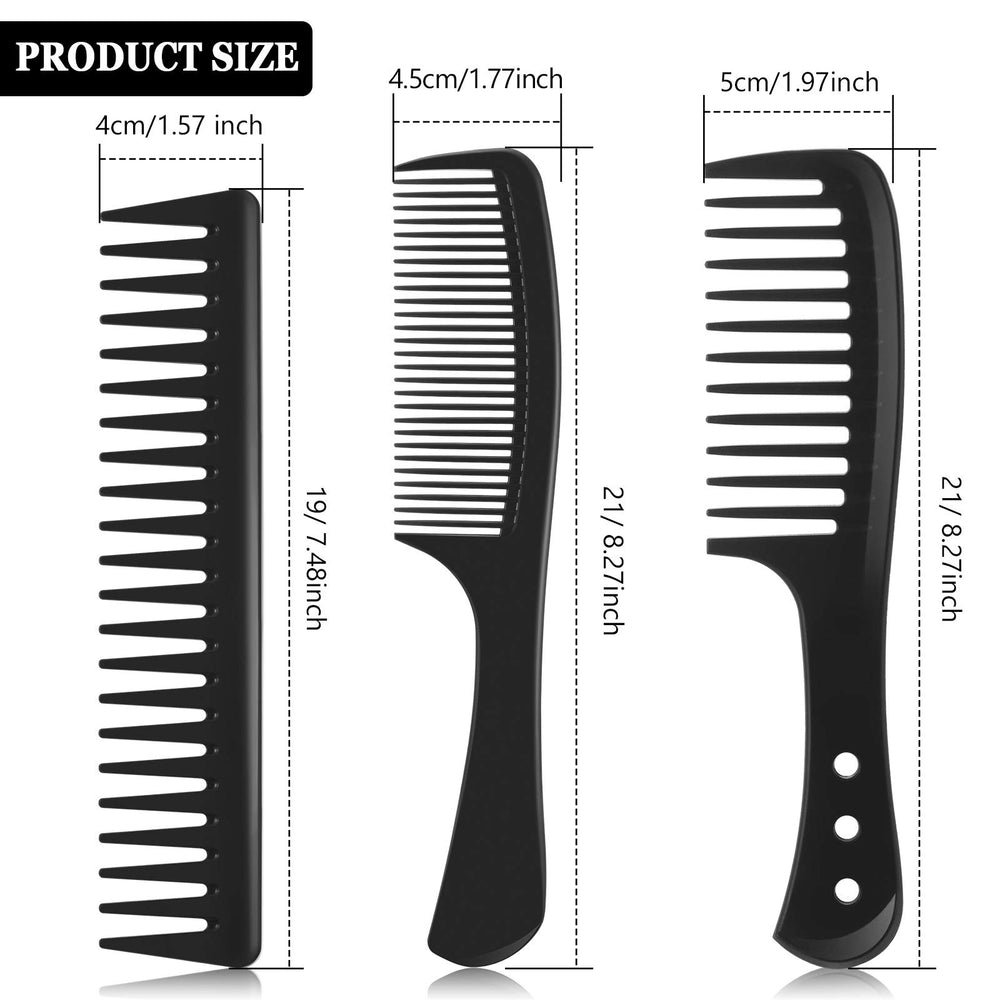 Patelai detangling comb for hair care with carbon fiber, helps detangle knots gently