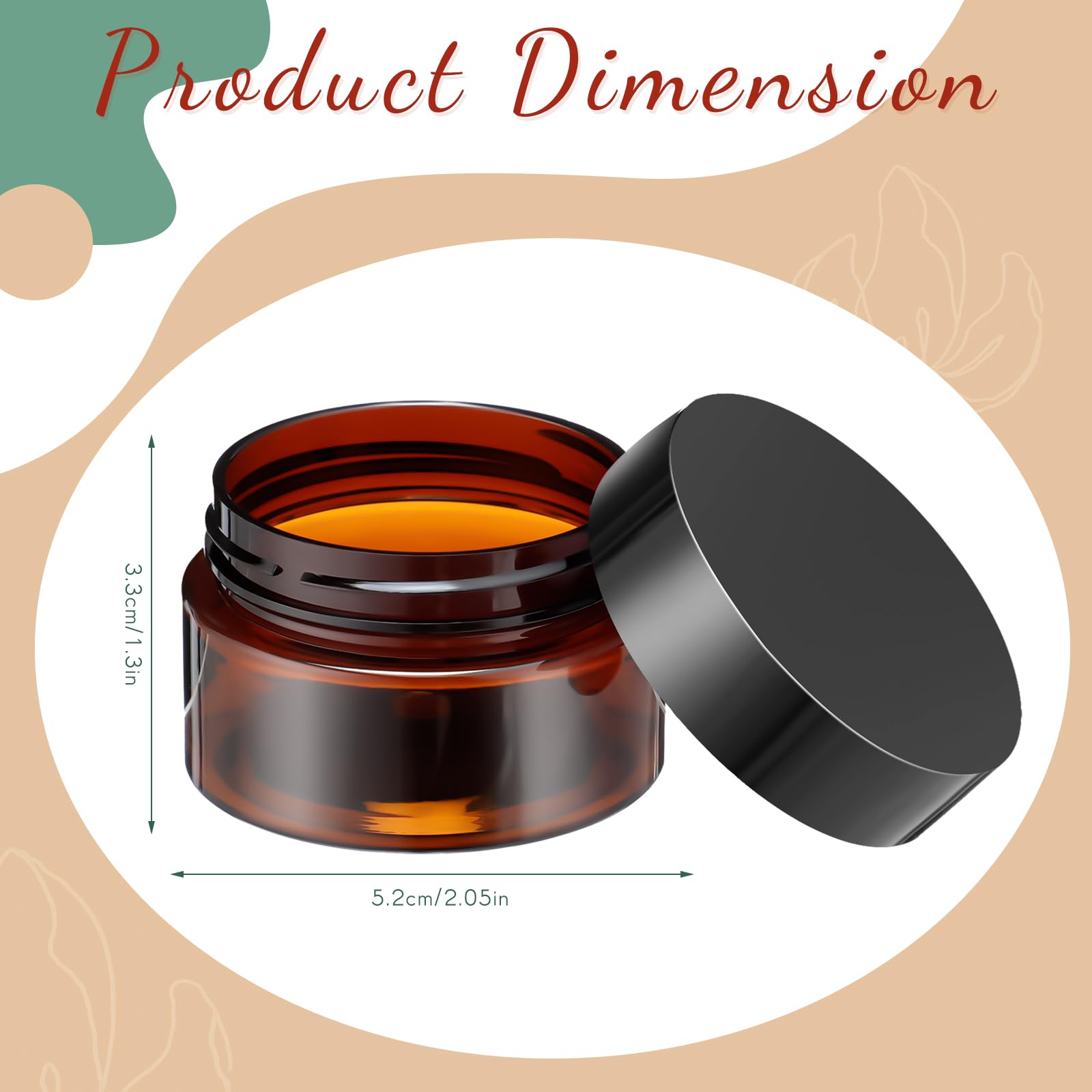 Patelai jar lid with foam seal for airtight protection.