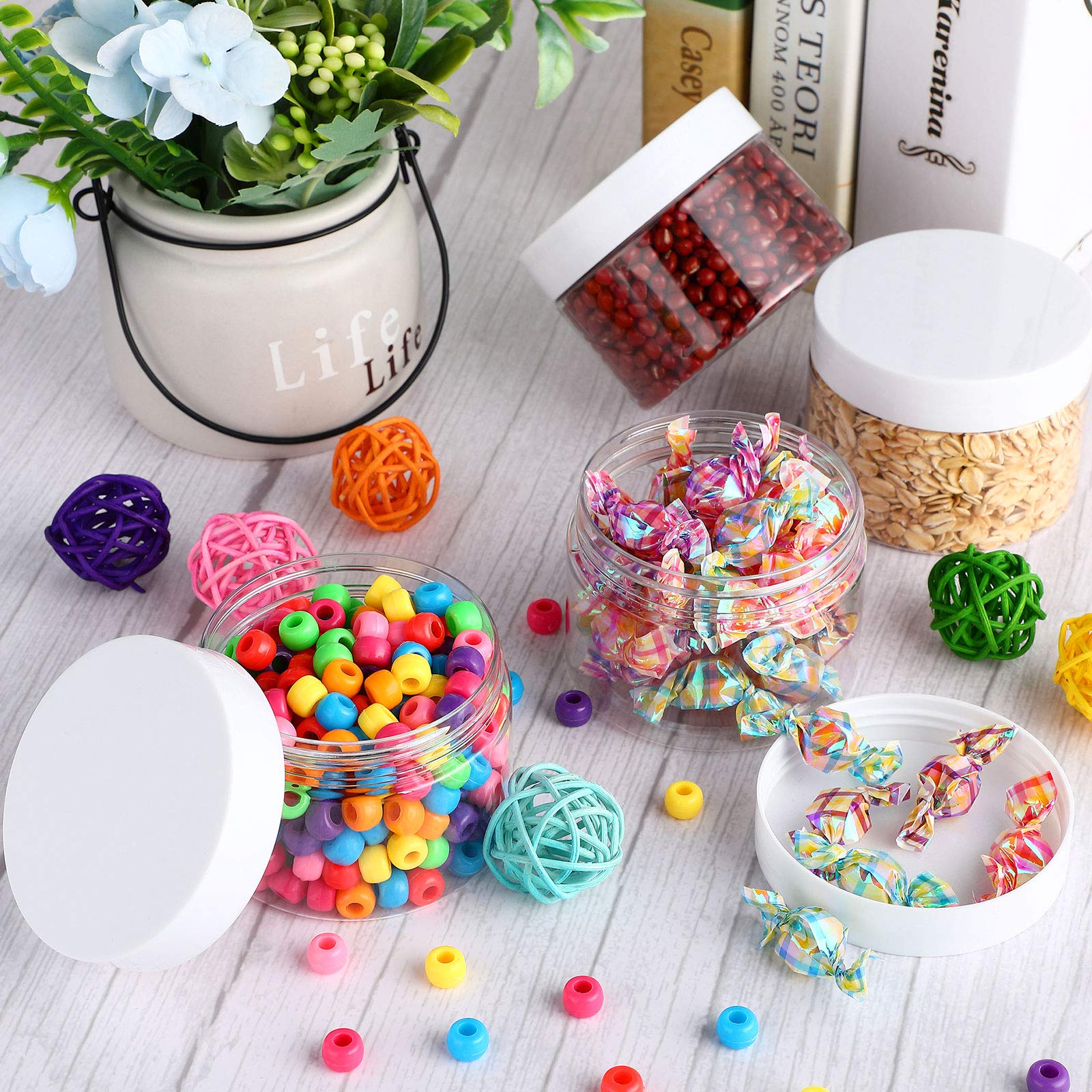 Patelai four-pack jars are ideal for party favors and sample-sized gifts.