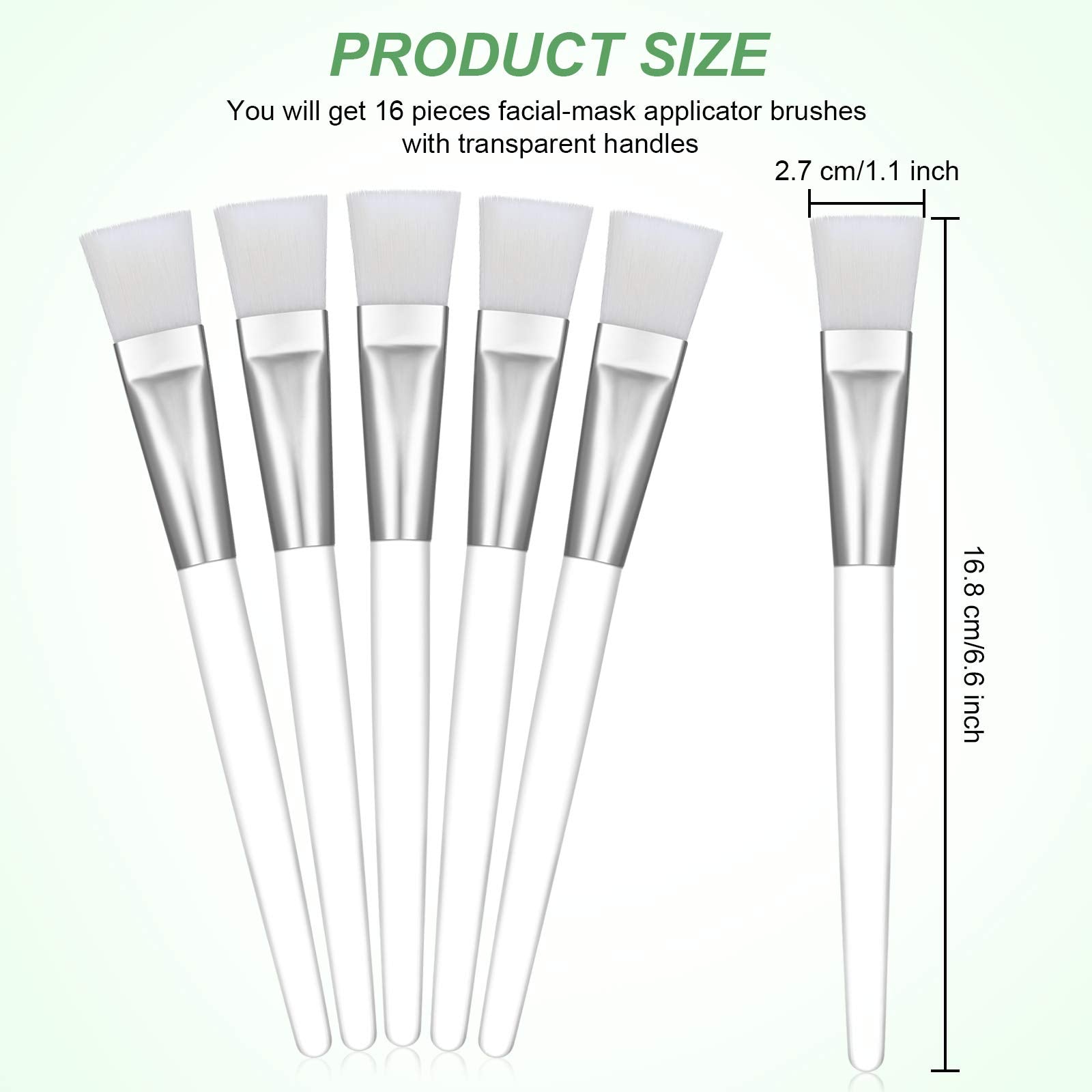 Patelai soft nylon bristles glide gently on skin for comfort.