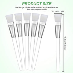 Patelai soft nylon bristles glide gently on skin for comfort.