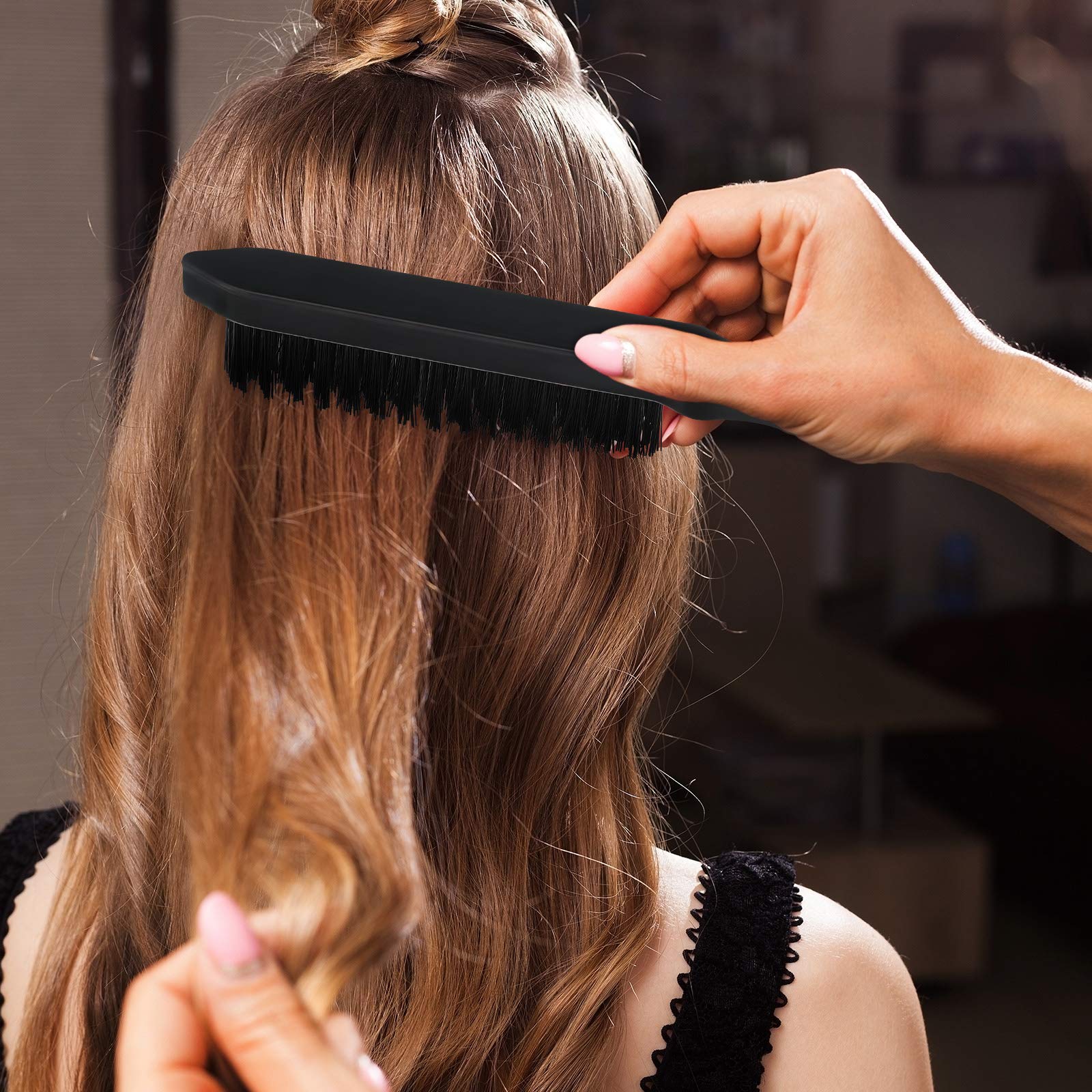 Patelai teasing brush bristles detail highlighting flexible nylon bristles