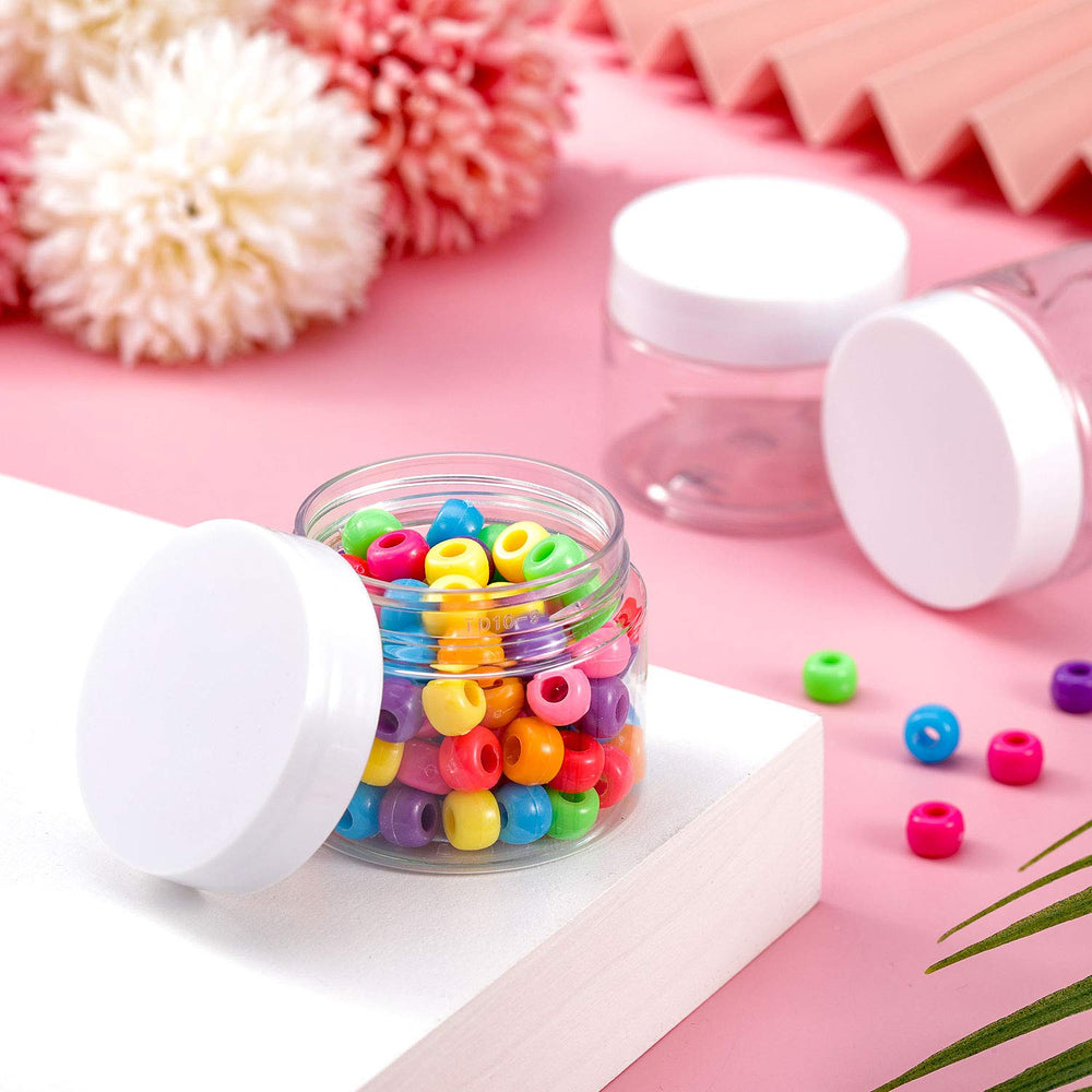 Patelai travel-friendly compact containers in white for easy packing
