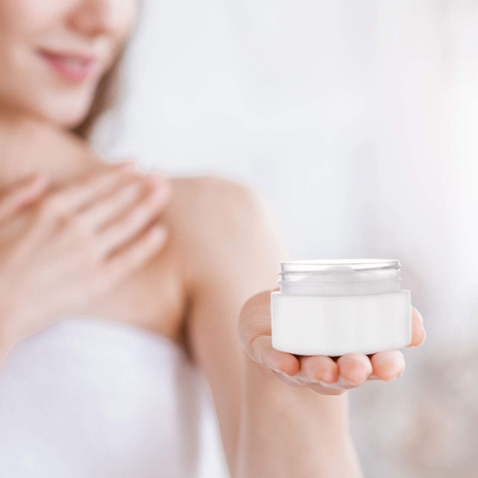 Travel-friendly Patelai jars perfect for makeup, salves, and DIY blends