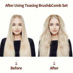 Patelai triple teasing comb 2 with multi-length teeth for versatile styling.