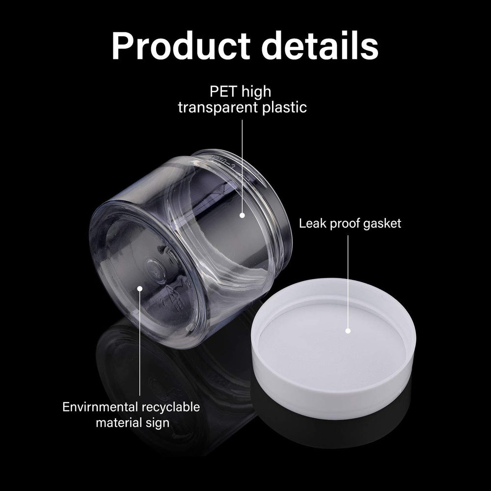 Patelai wide-mouth design enables easy filling and cleaning for 2oz jars