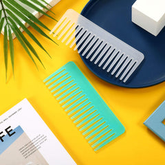 Patelai wide tooth comb travel-size portable for on-the-go styling.