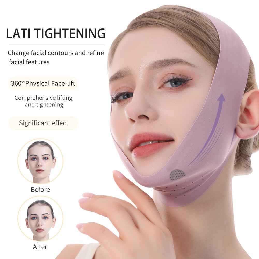 Patgogo V-Line lifting mask 3D design contours to facial shapes.