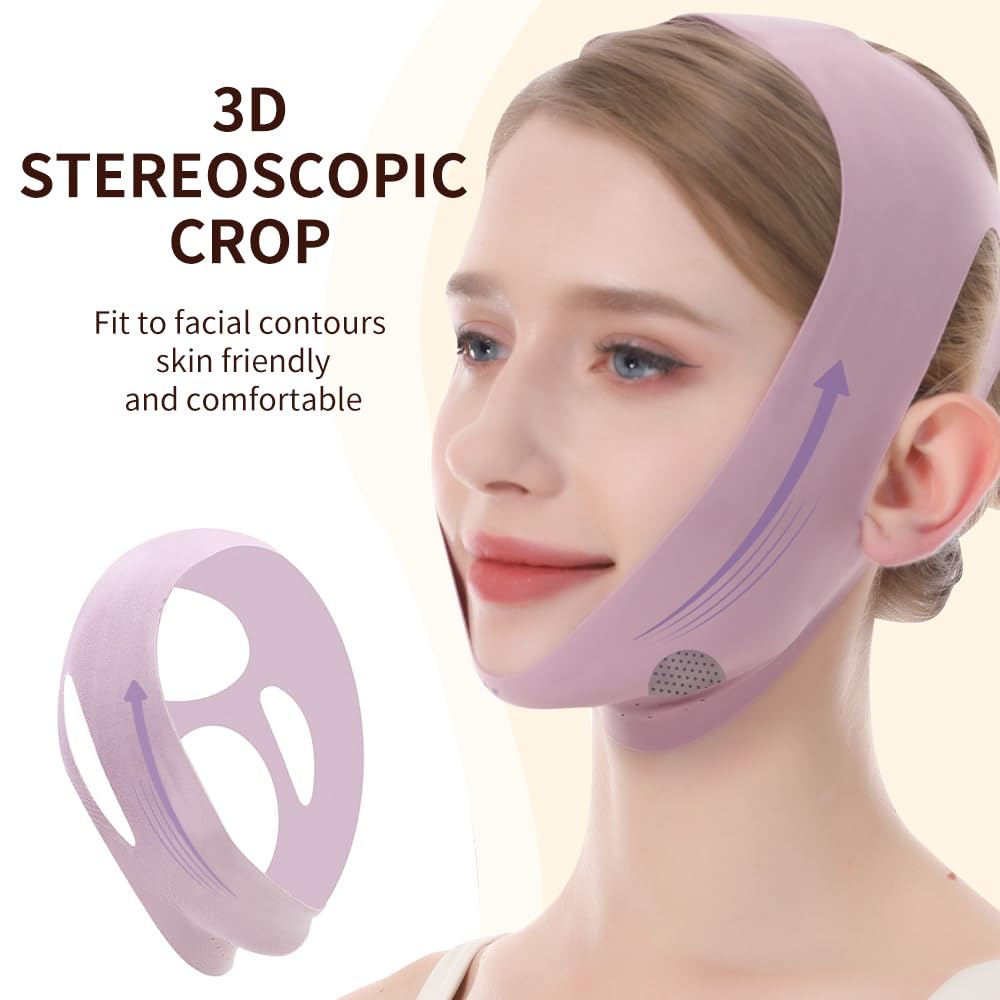 Patgogo V-Line lifting mask ear-friendly design for extended wear.