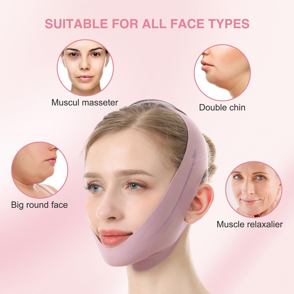 Patobes V-Line mask shows a 3D ergonomic design for a comfortable fit.