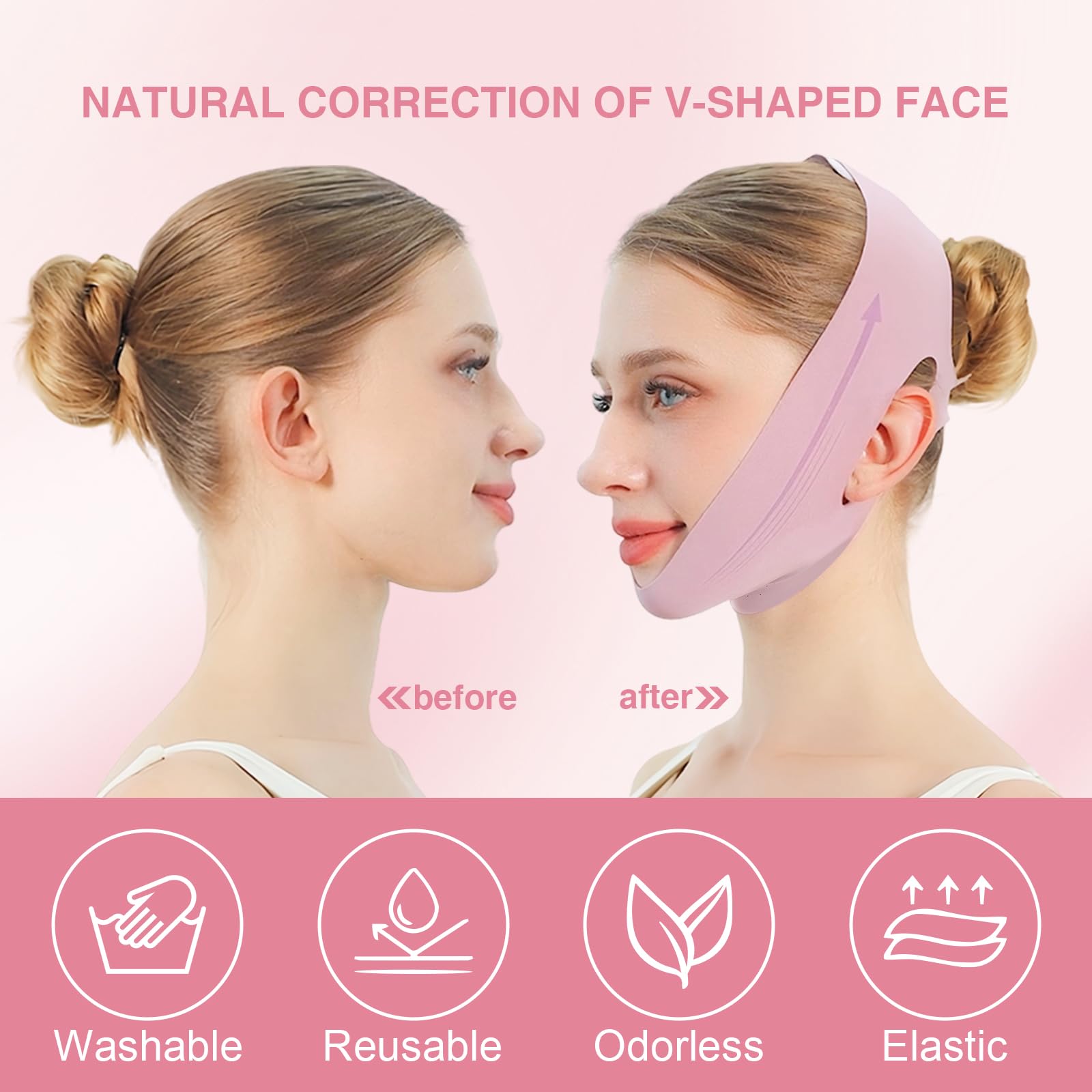 Patobes V-Line mask designed for daily-use comfort at home or work.