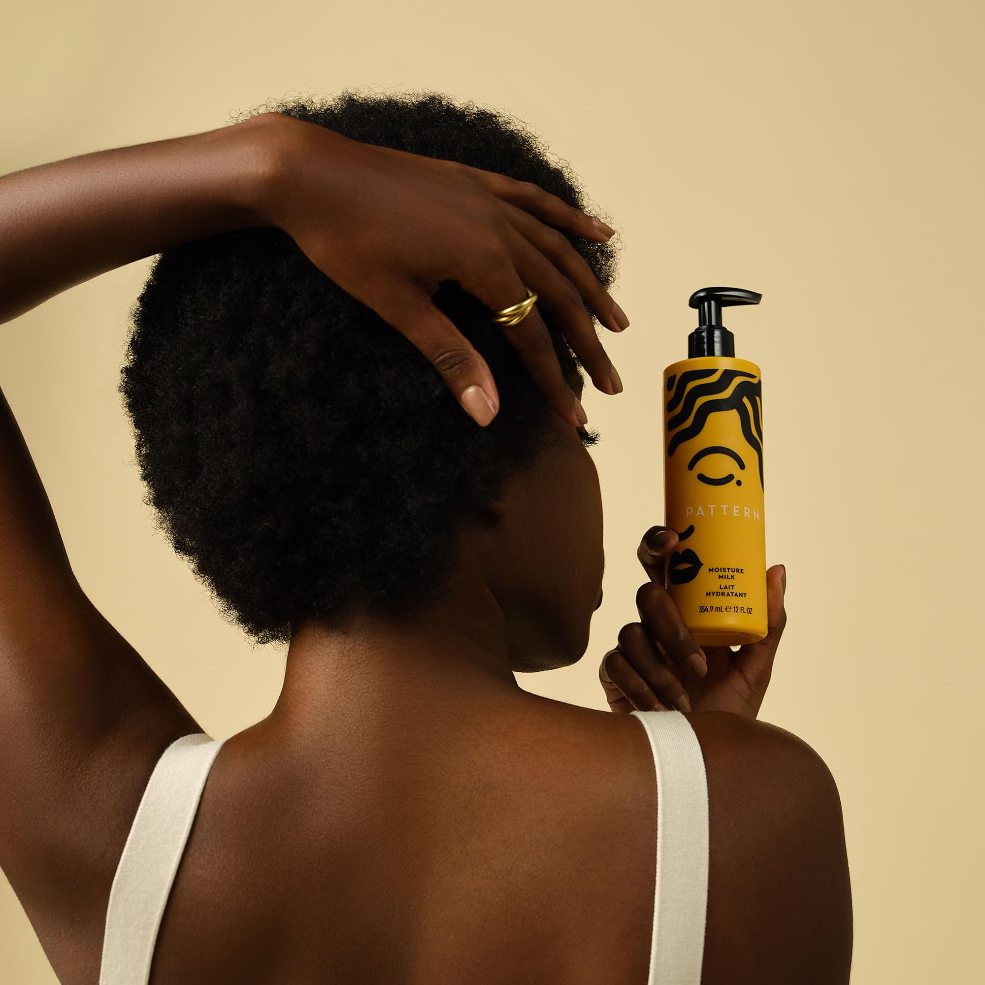 PATTERN Agave Nectar detail emphasizes softening and smoothing on strands