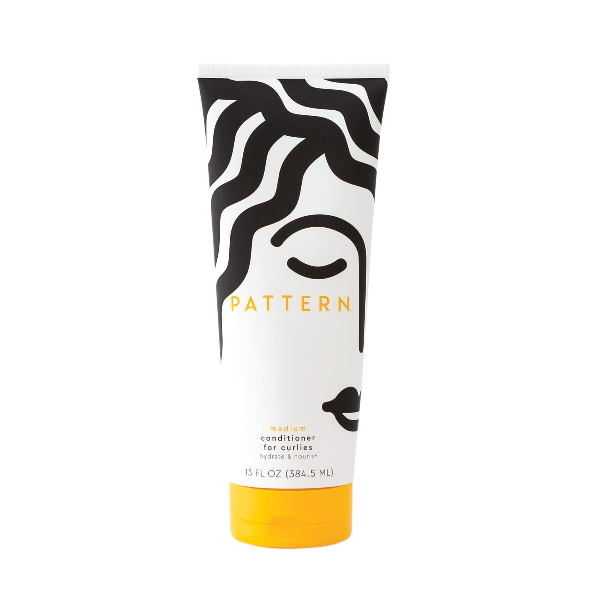 PATTERN Beauty Medium Conditioner jar shows hydrated curls.