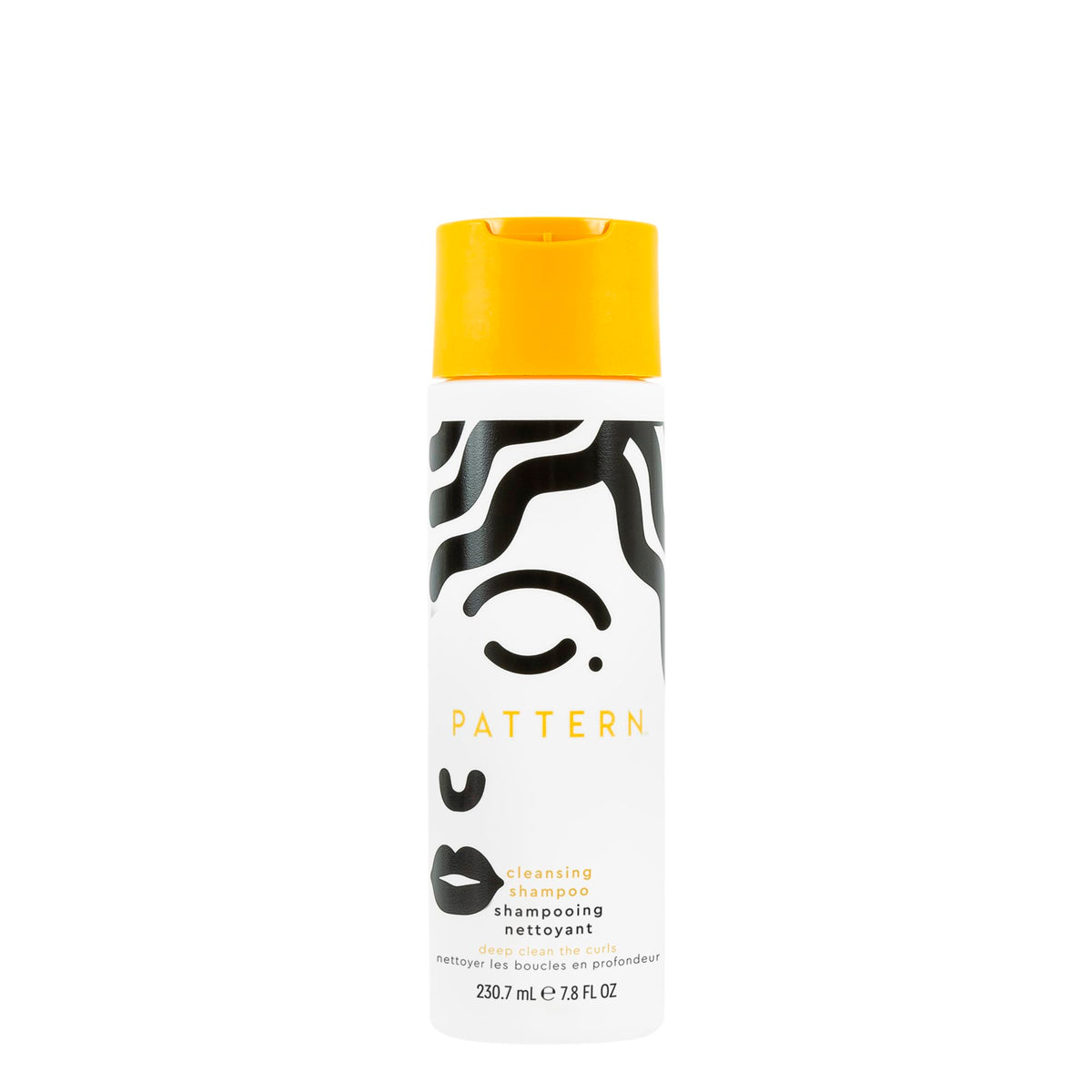 PATTERN Beauty por Tracee Ellis Ross champú limpiador para cabello rizado, limpieza profunda para hidratación suave.