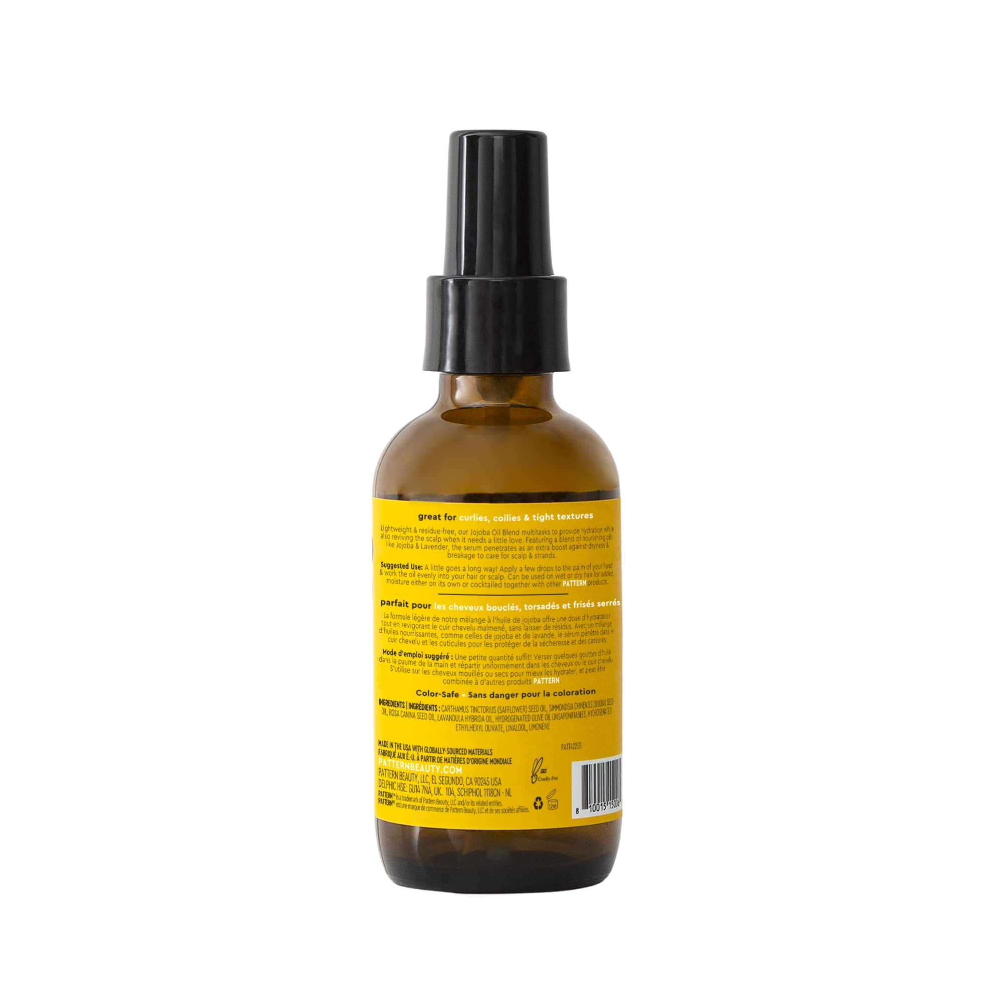 PATTERN Beauty Tracee Jojoba Serum scalp-application demonstrates soothing massage for comfort