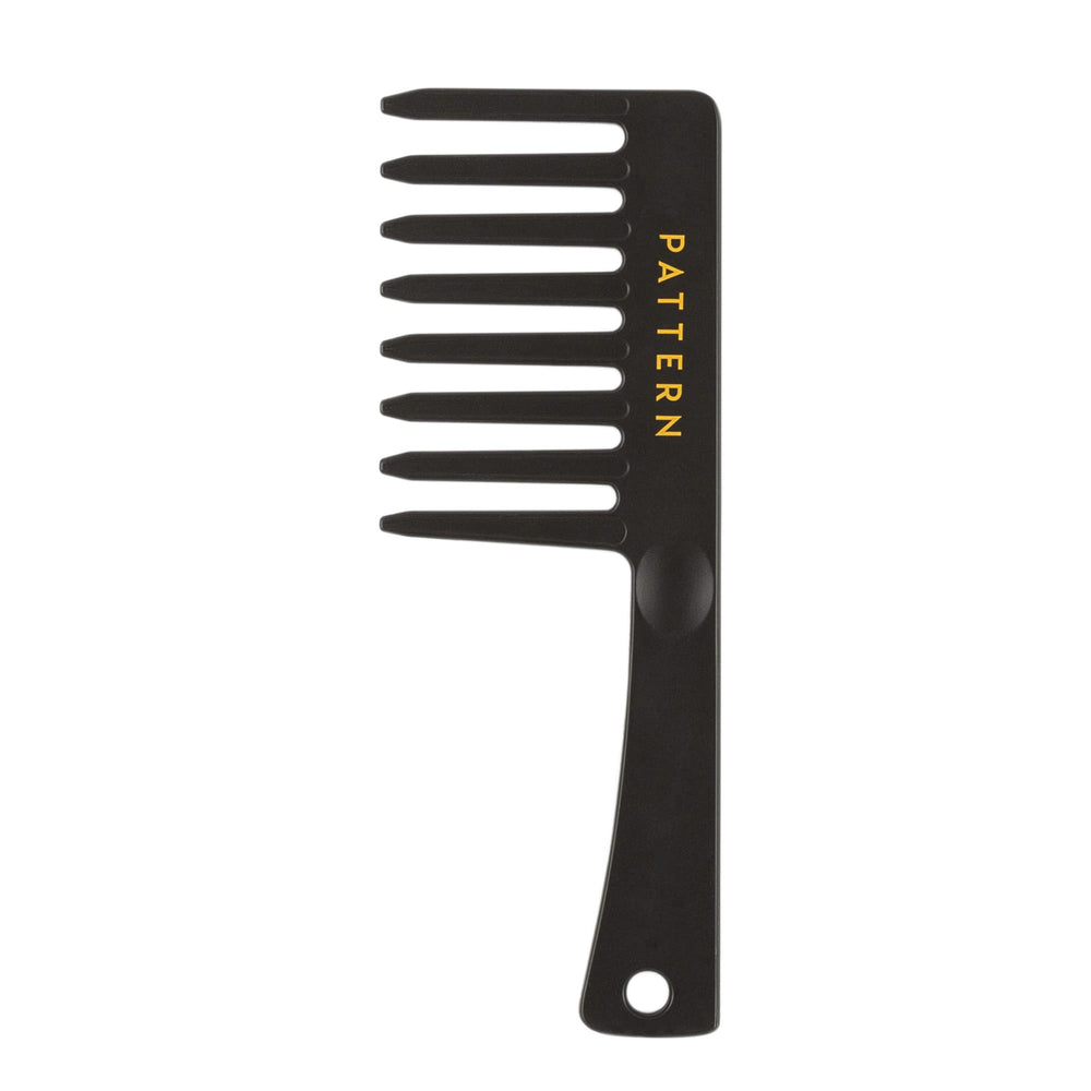 PATTERN Beauty wide tooth comb for curls offers gentle detangling and snag-free styling.