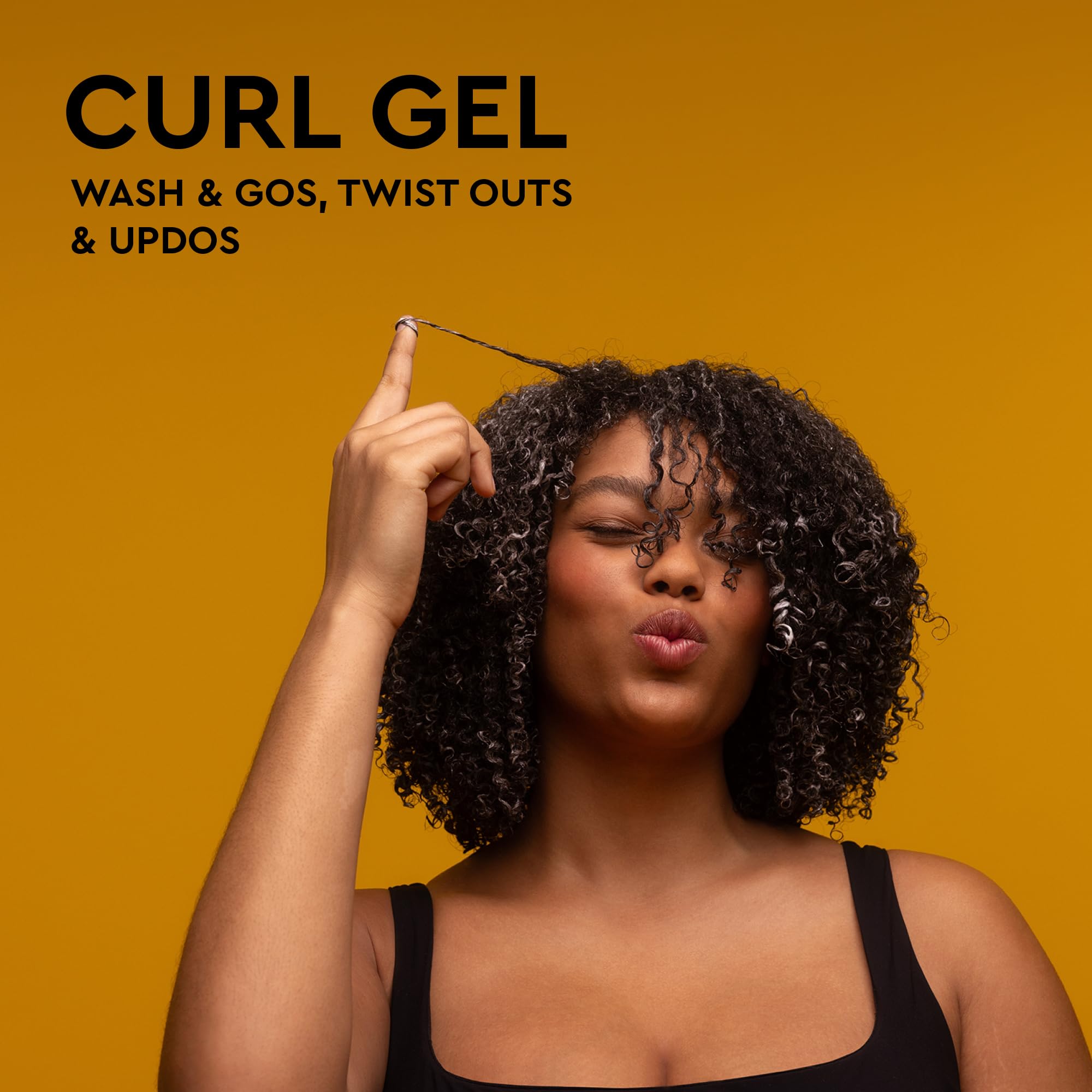 PATTERN Curl Gel dispense pour shows convenient use for quick styling.