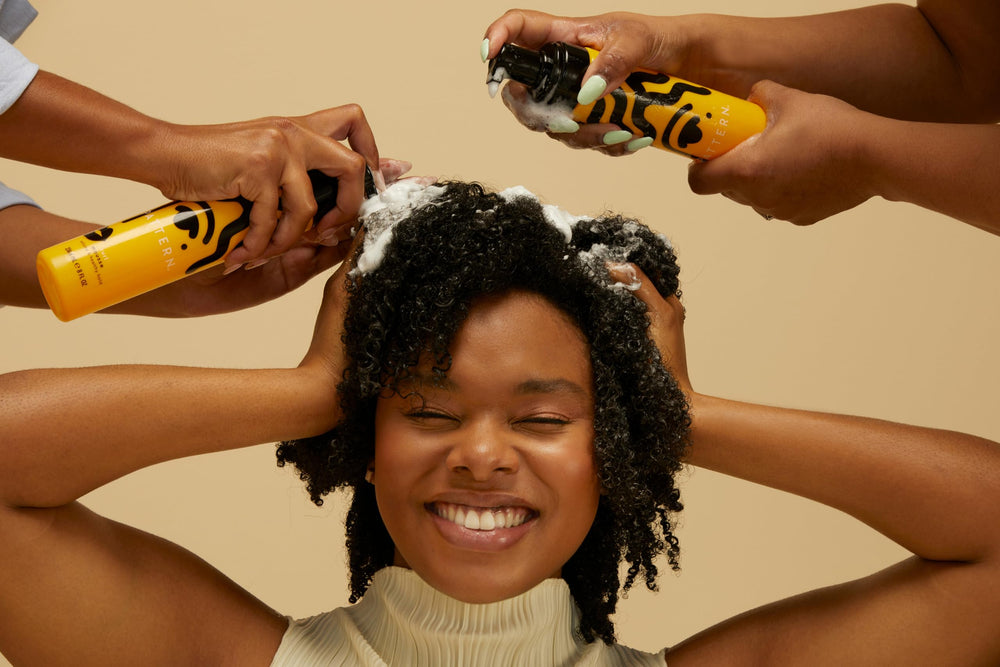 Marshmallow Root infusion in PATTERN Mousse supports softness