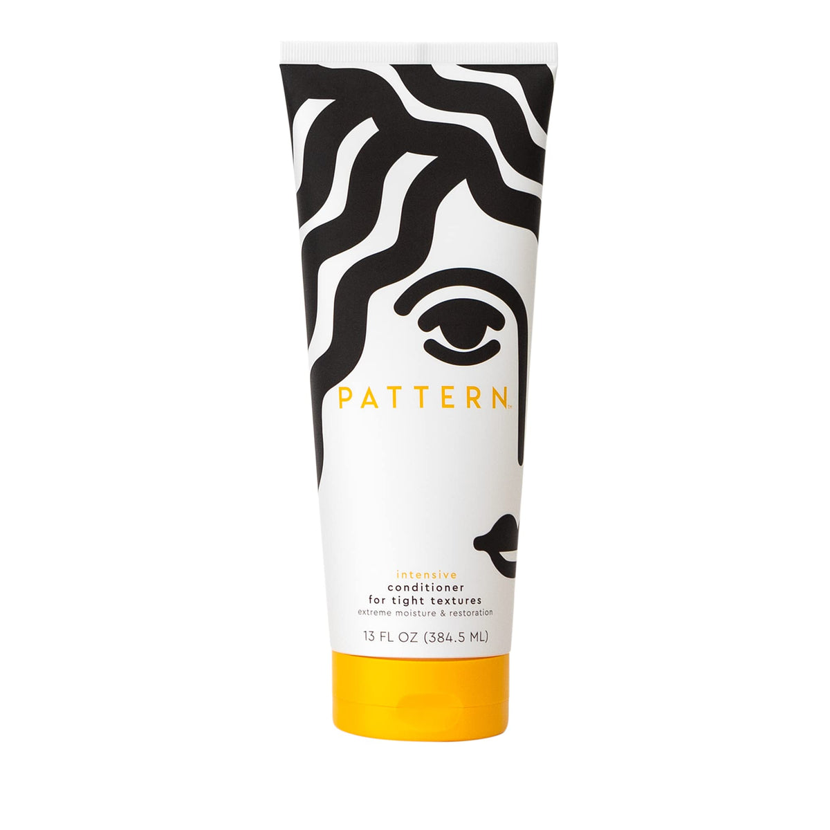 PATTERN Intensive Conditioner bottle close-up for deep hydration of curls
