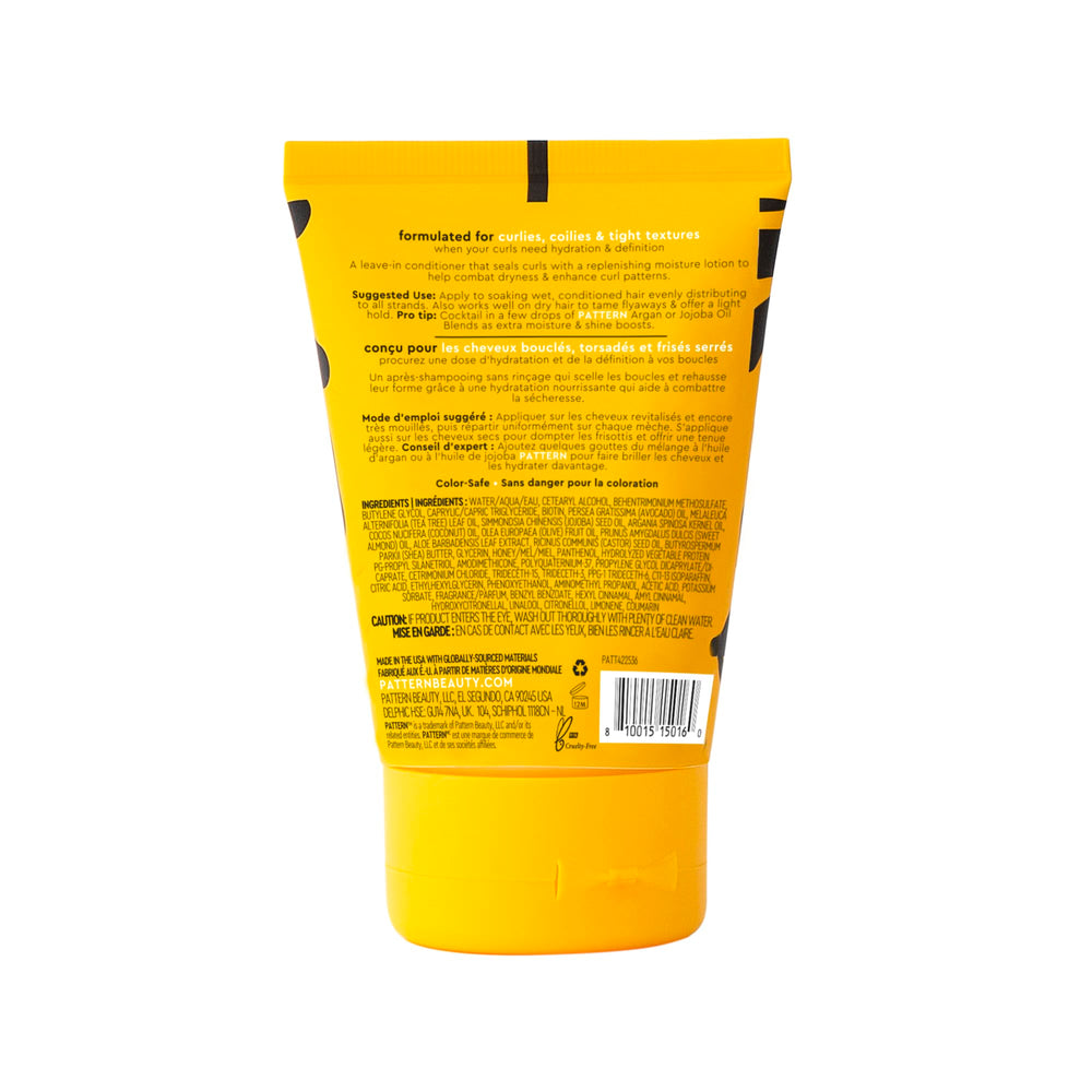 PATTERN refillable tubes reduce waste and support eco-conscious routines.