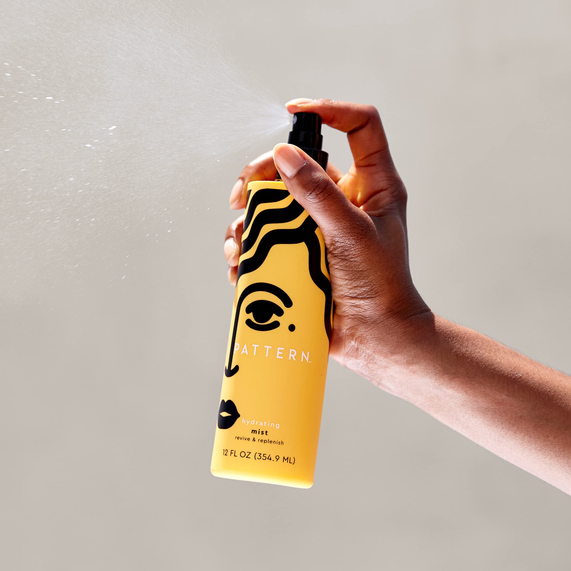 PATTERN Rizos refrescados entre lavados con hidratación ligera.