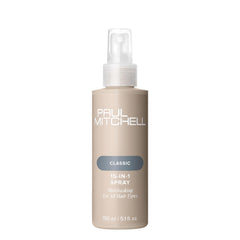 Paul Mitchell 15-en-1 rociador botella en uso para brillo y suavidad