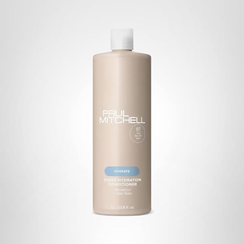 Paul Mitchell 33.8 oz bottle size for longer at-home use.