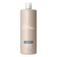 Paul Mitchell Awapuhi Shampoo bottle pouring to hydrate hair