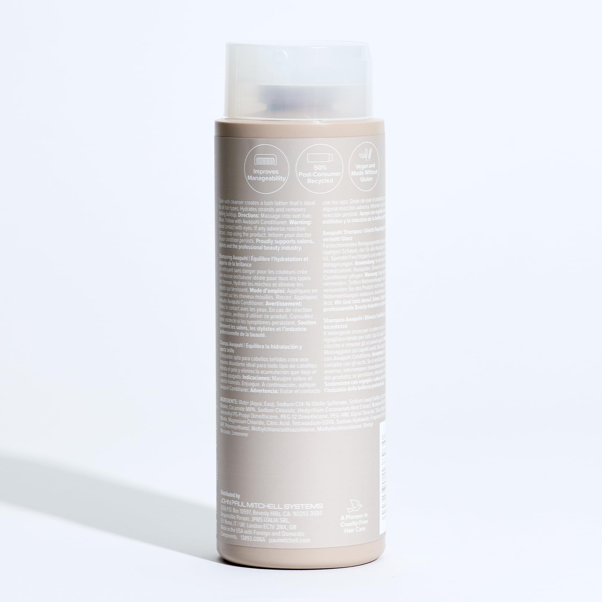 Paul Mitchell Awapuhi Shampoo: fragancia pepino-melón fresca