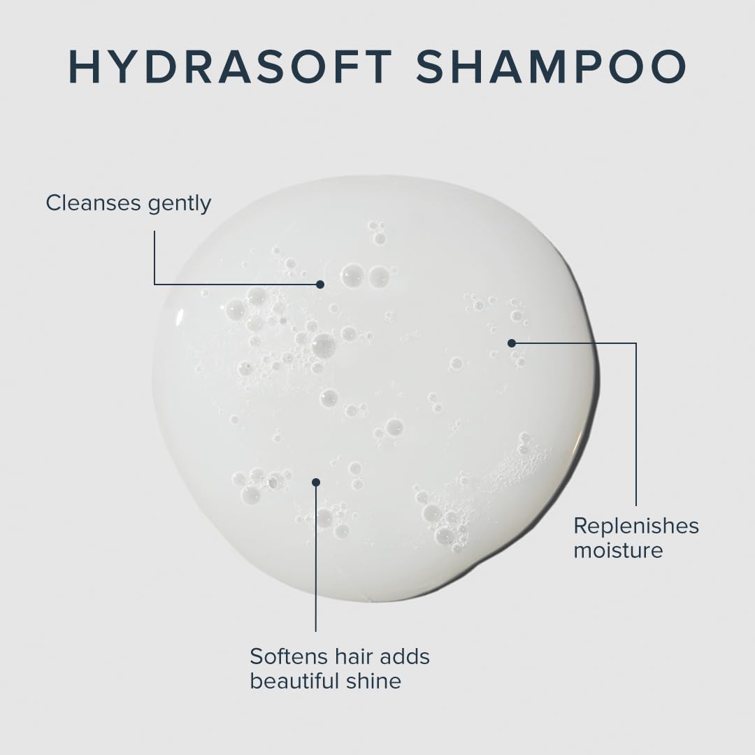 Awapuhi Wild Ginger shampoo pour reveals lightweight hydration for frizz-prone hair.