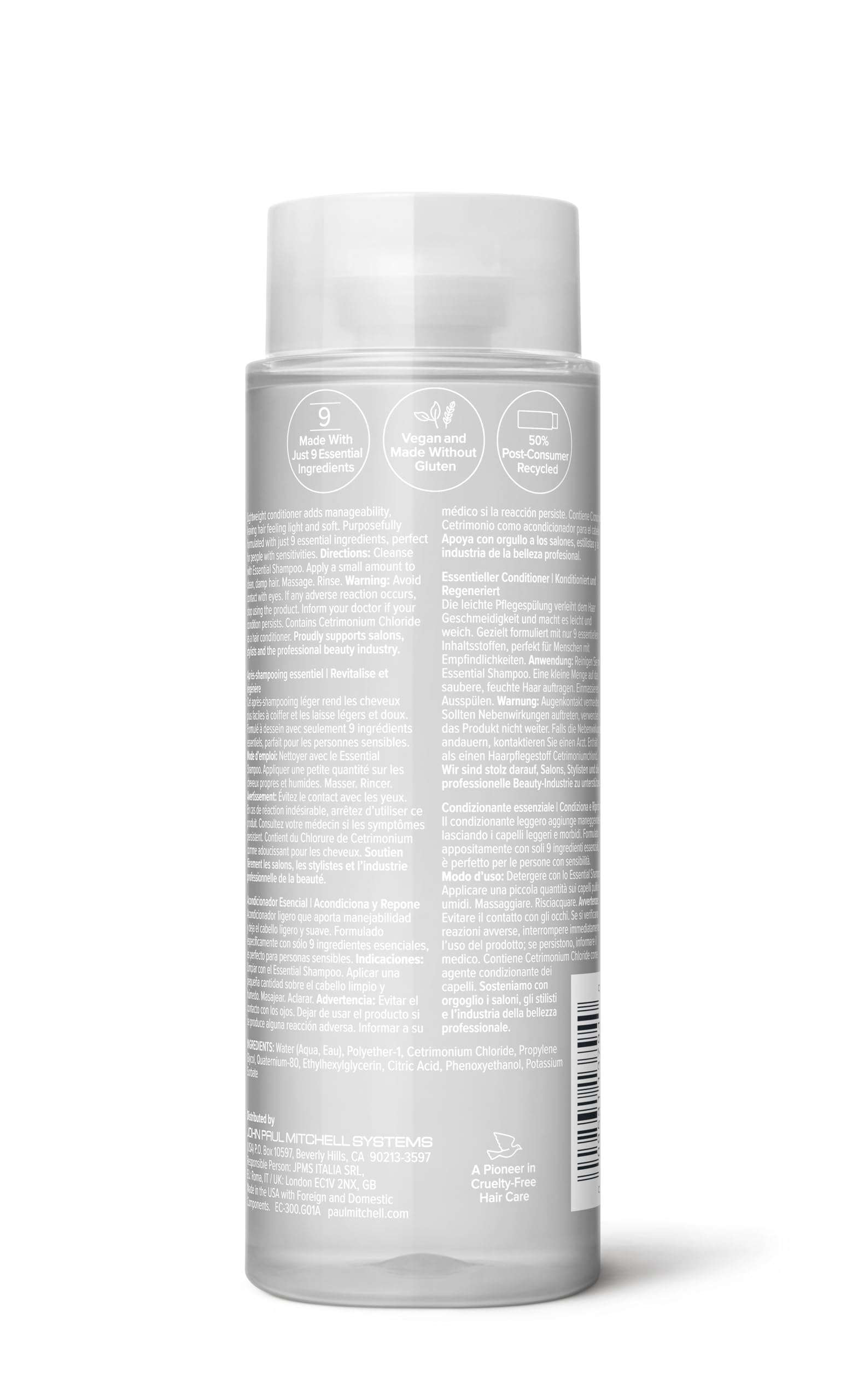 Apto para todo tipo de cabello, suavidad sin irritación.