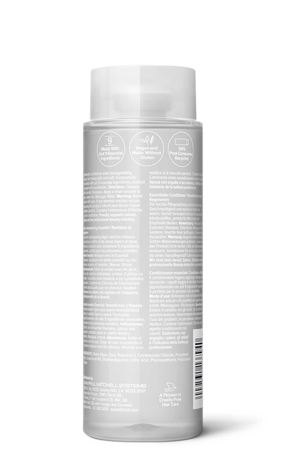 Apto para todo tipo de cabello, suavidad sin irritación.
