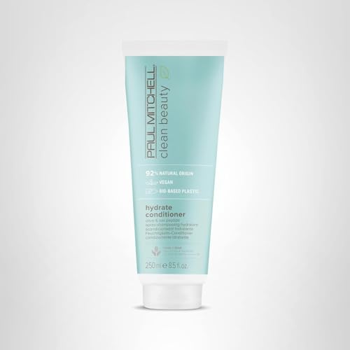 Paul Mitchell Hydrate Conditioner travel-friendly bottle highlights convenient hydration on the go.