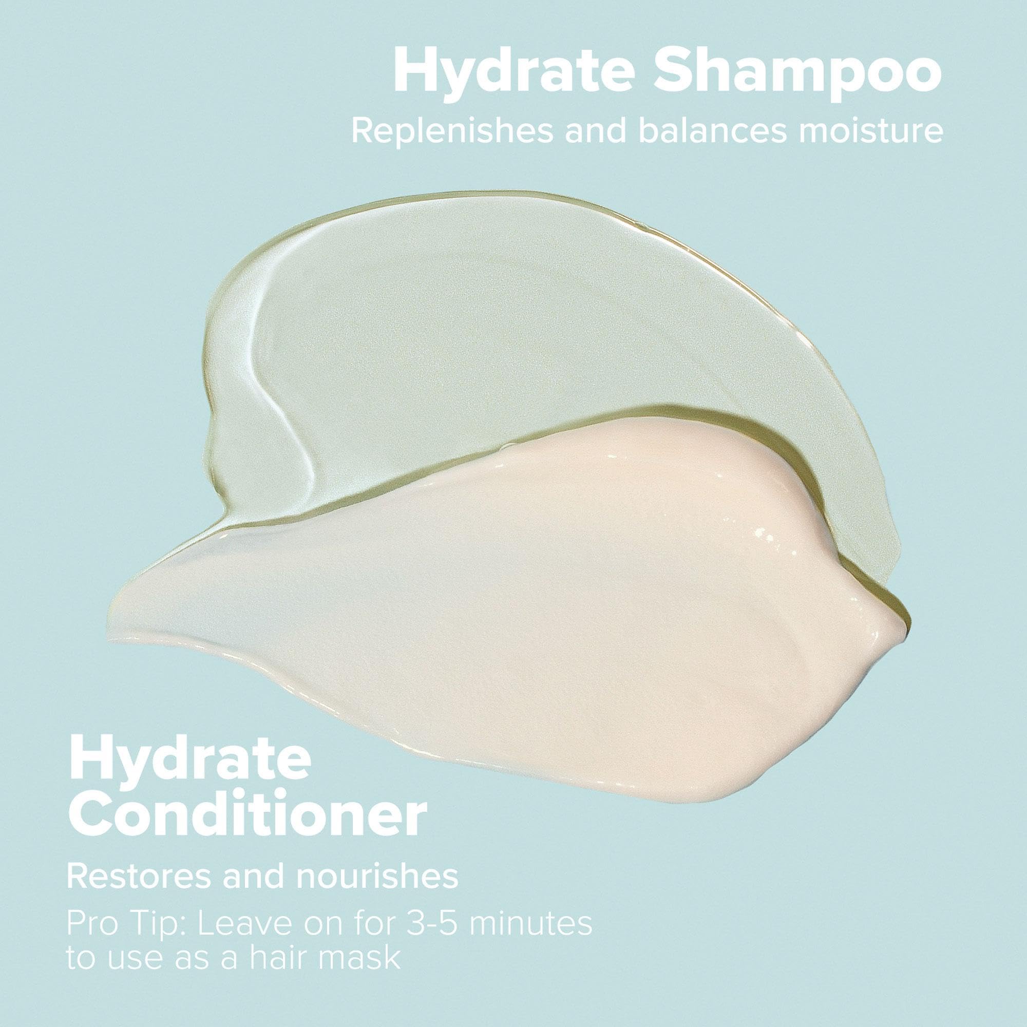 Paul Mitchell Clean Beauty Hydrate Shampoo scalp application promotes balanced moisture.