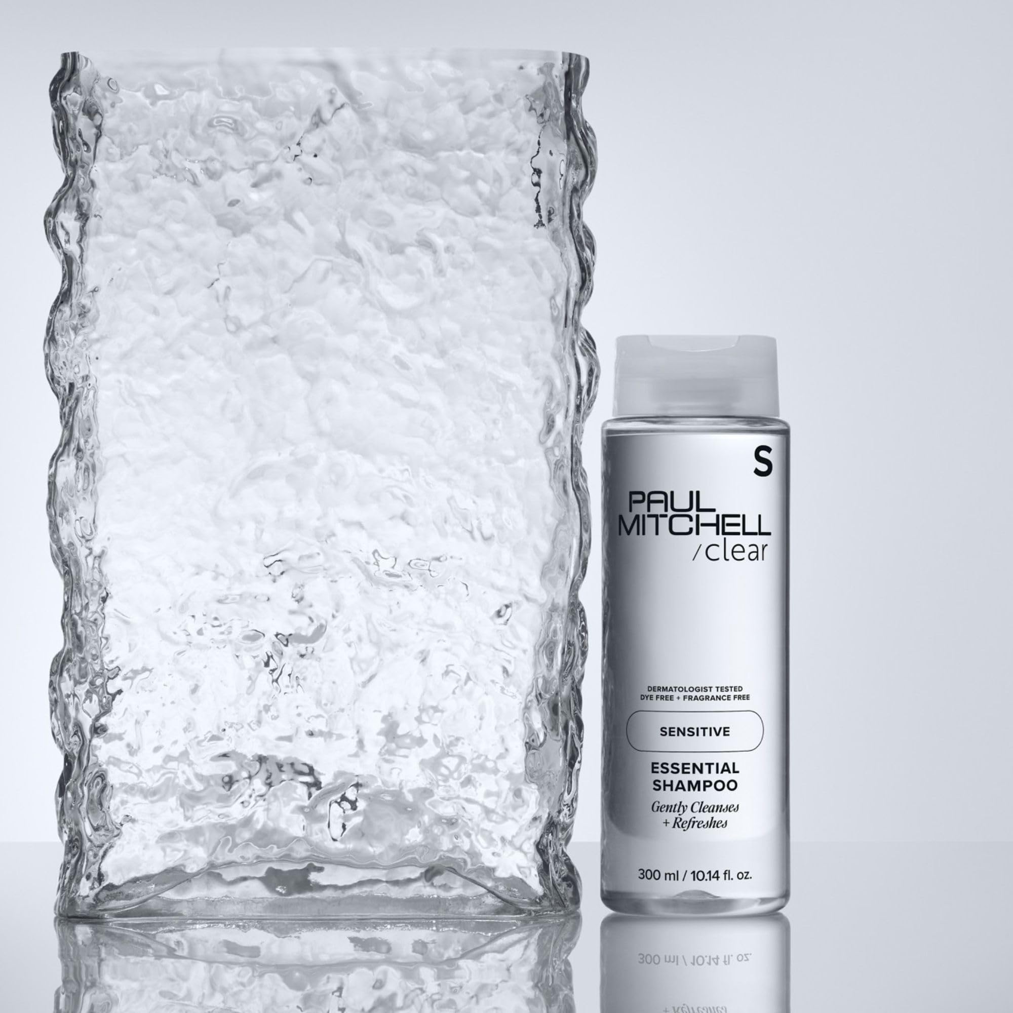 Aplicación suave para cabello limpio y sin irritación.