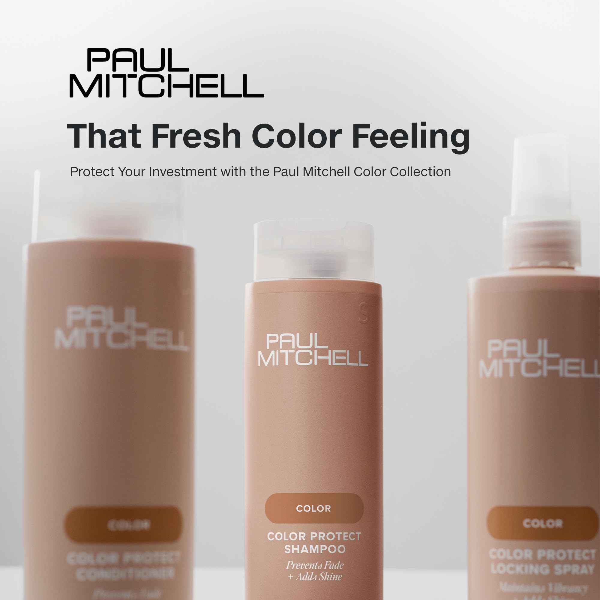 Paul Mitchell Color Protect Shampoo: envase reciclable con contenido PCR.