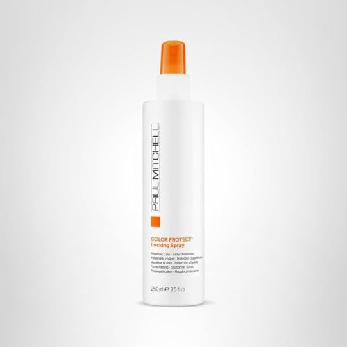 Ideal para cabello teñido: Color Protect Locking Spray ofrece color vibrante.