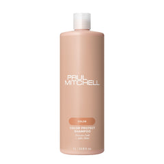 Paul Mitchell Color Protect Shampoo bottle-front shows color-safe formula for vibrant hair