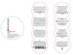 Paul Mitchell ESP Elastic Shaping Paste finished hairstyle with flexible hold and definition